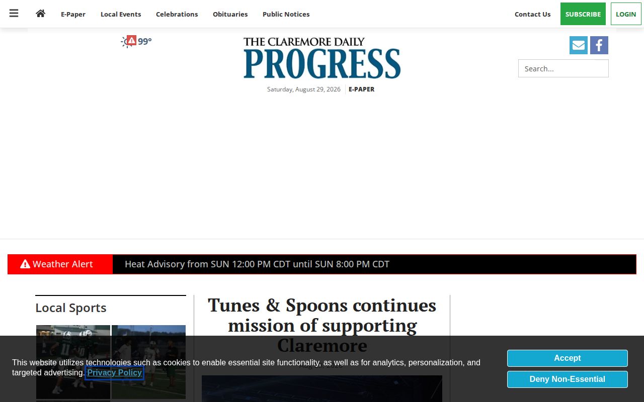 Rogers County crime news at Claremore Daily Progress